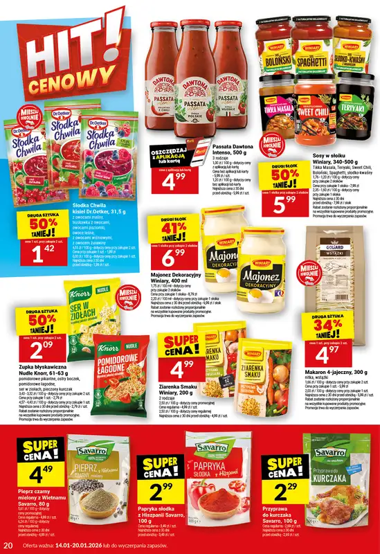 Twój Market - gazetka promocyjna Gazetka od środy 14.01 do wtorku 20.01 - strona 20