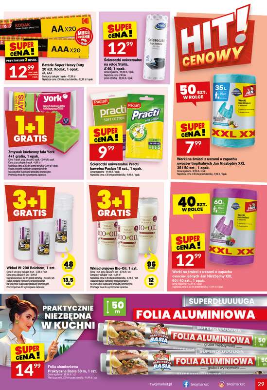 Twój Market - gazetka promocyjna Gazetka od środy 14.01 do wtorku 20.01 - strona 29