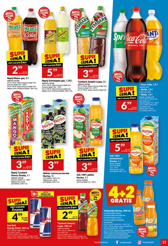 Twój Market - gazetka promocyjna Gazetka od środy 14.01 do wtorku 20.01 - strona 25