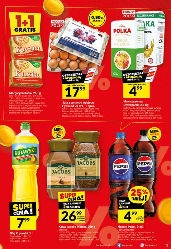 Twój Market - gazetka promocyjna Gazetka od środy 14.01 do wtorku 20.01 - strona 3