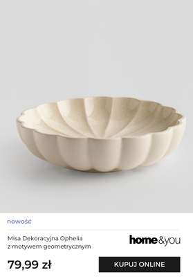 Misa Dekoracyjna Ophelia z motywem geometrycznym