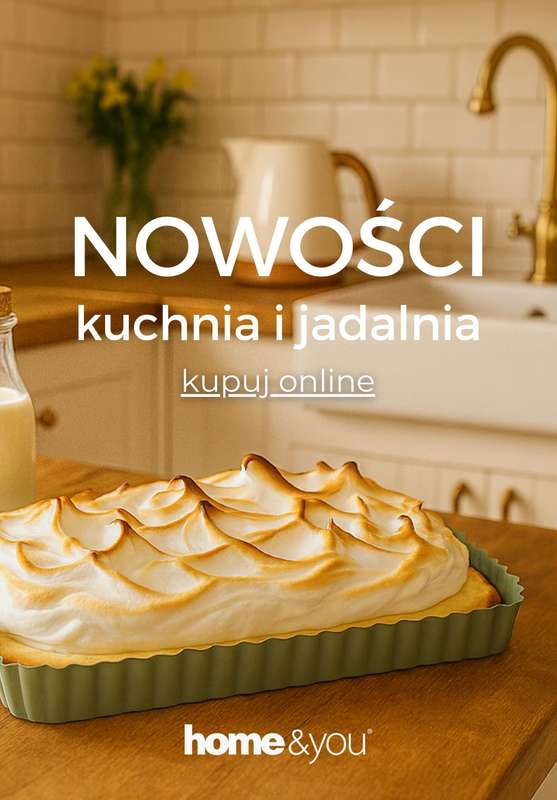 home&you - gazetka promocyjna NOWOŚCI - kuchnia i jadalnia od wtorku 13.01 do wtorku 20.01