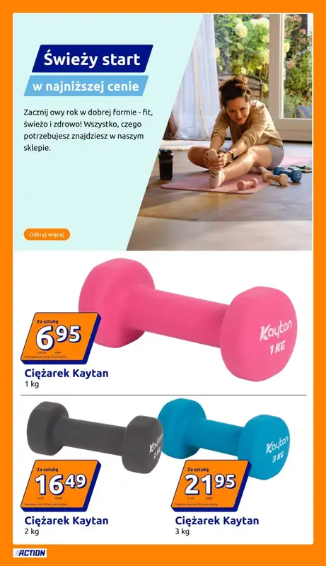 Action - gazetka promocyjna Gazetka od środy 07.01 do wtorku 13.01 - strona 15