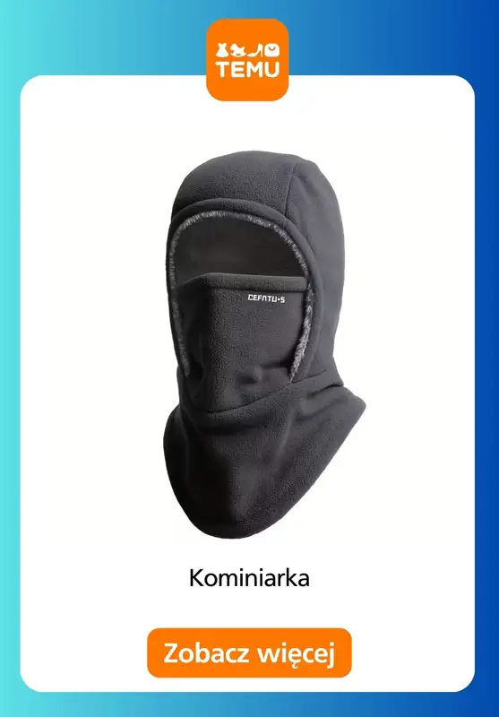 Temu - gazetka promocyjna Akcesoria sportowe na zimę od wtorku 13.01  - strona 3