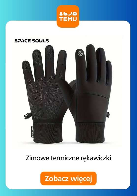 Temu - gazetka promocyjna Akcesoria sportowe na zimę od wtorku 13.01  - strona 7