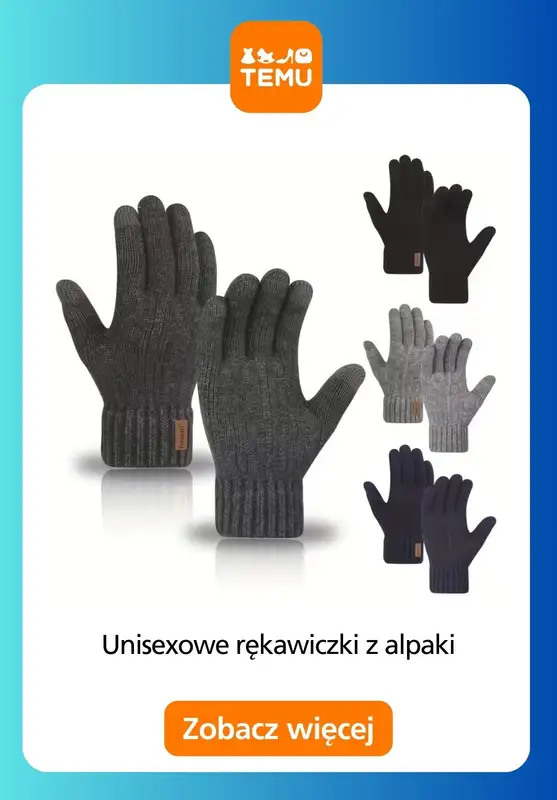 Temu - gazetka promocyjna Akcesoria sportowe na zimę od wtorku 13.01  - strona 12