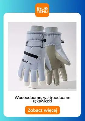 Temu - gazetka promocyjna Akcesoria sportowe na zimę od wtorku 13.01  - strona 5