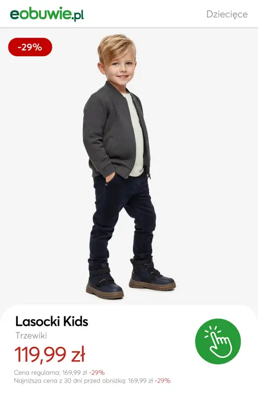 eobuwie.pl - gazetka promocyjna Buty zimowe dla dzieci do -50% od wtorku 13.01  - strona 3