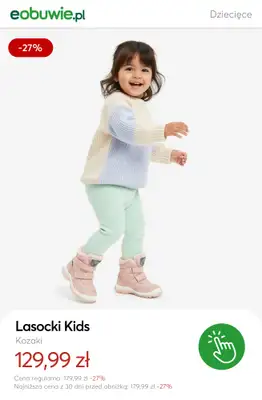 eobuwie.pl - gazetka promocyjna Buty zimowe dla dzieci do -50% od wtorku 13.01  - strona 6