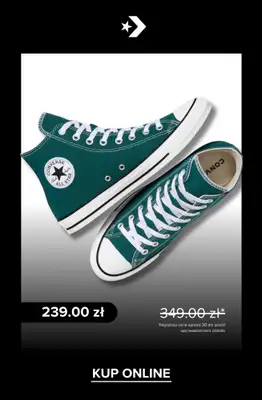 BEST SALE - gazetka promocyjna Converse | Zimowa wyprzedaż od wtorku 13.01  - strona 10