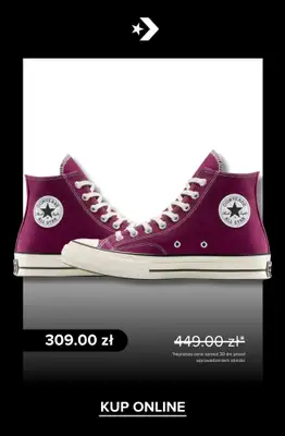 BEST SALE - gazetka promocyjna Converse | Zimowa wyprzedaż od wtorku 13.01  - strona 7