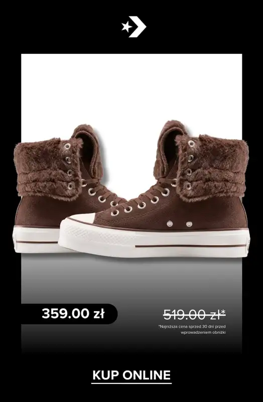BEST SALE - gazetka promocyjna Converse | Zimowa wyprzedaż od wtorku 13.01  - strona 3