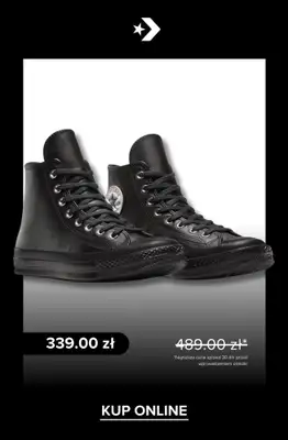 BEST SALE - gazetka promocyjna Converse | Zimowa wyprzedaż od wtorku 13.01  - strona 4