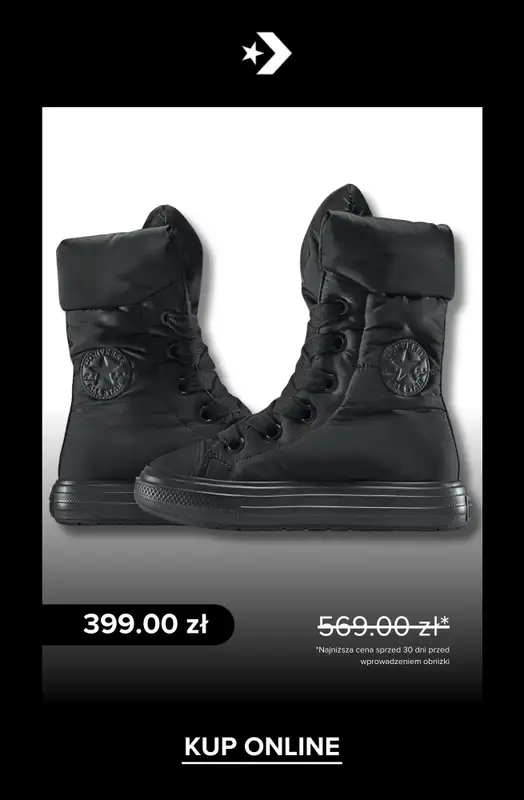 BEST SALE - gazetka promocyjna Converse | Zimowa wyprzedaż od wtorku 13.01  - strona 11