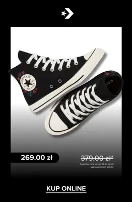 BEST SALE - gazetka promocyjna Converse | Zimowa wyprzedaż od wtorku 13.01  - strona 2