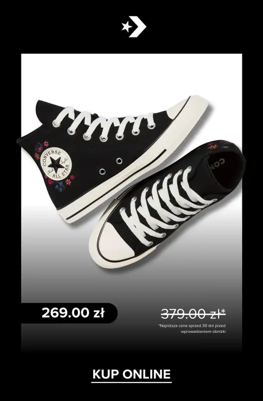 BEST SALE - gazetka promocyjna Converse | Zimowa wyprzedaż od wtorku 13.01  - strona 2