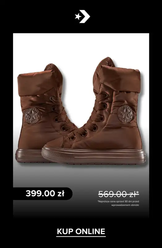 BEST SALE - gazetka promocyjna Converse | Zimowa wyprzedaż od wtorku 13.01  - strona 5