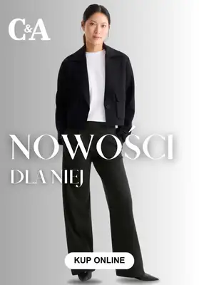 C&A - gazetka promocyjna Nowości dla niej od wtorku 13.01 