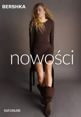 Bershka - gazetka promocyjna NOWOŚCI dla niej od wtorku 13.01 