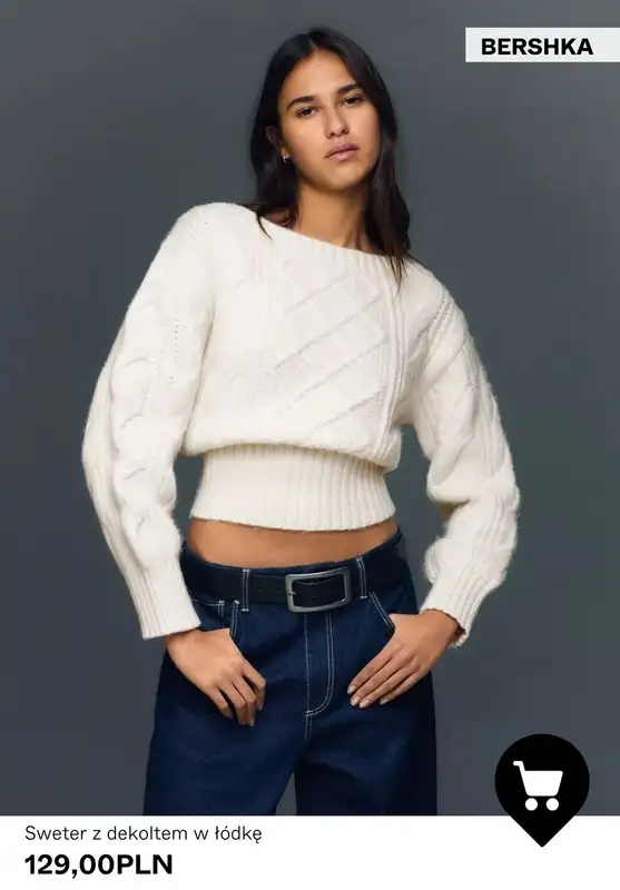 Bershka - gazetka promocyjna NOWOŚCI dla niej od wtorku 13.01  - strona 8