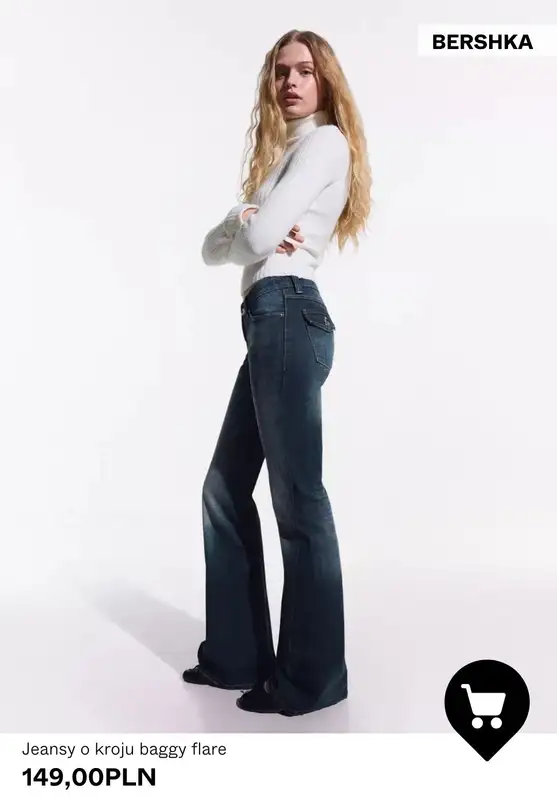 Bershka - gazetka promocyjna NOWOŚCI dla niej od wtorku 13.01  - strona 5