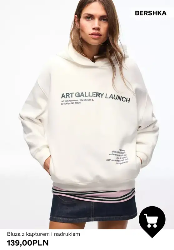 Bershka - gazetka promocyjna NOWOŚCI dla niej od wtorku 13.01  - strona 7