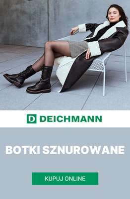 Deichmann - gazetka promocyjna Botki sznurowane damskie od wtorku 13.01 