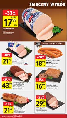 Intermarche - gazetka promocyjna Gazetka od czwartku 15.01 do środy 21.01 - strona 22