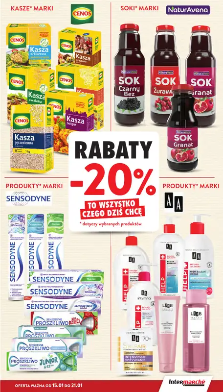 Intermarche - gazetka promocyjna Gazetka od czwartku 15.01 do środy 21.01 - strona 7