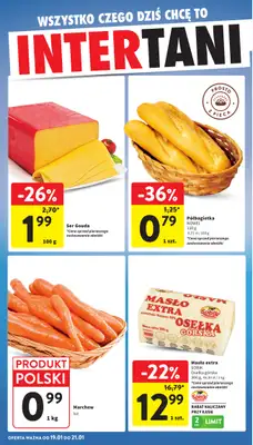 Intermarche - gazetka promocyjna Gazetka od czwartku 15.01 do środy 21.01 - strona 44