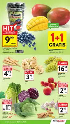 Intermarche - gazetka promocyjna Gazetka od czwartku 15.01 do środy 21.01 - strona 19