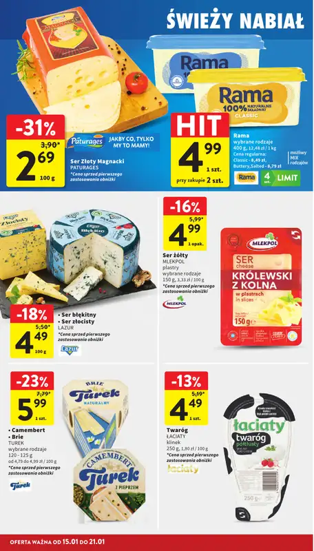 Intermarche - gazetka promocyjna Gazetka od czwartku 15.01 do środy 21.01 - strona 24