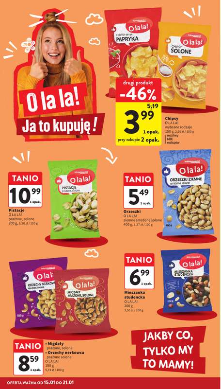 Intermarche - gazetka promocyjna Gazetka od czwartku 15.01 do środy 21.01 - strona 38