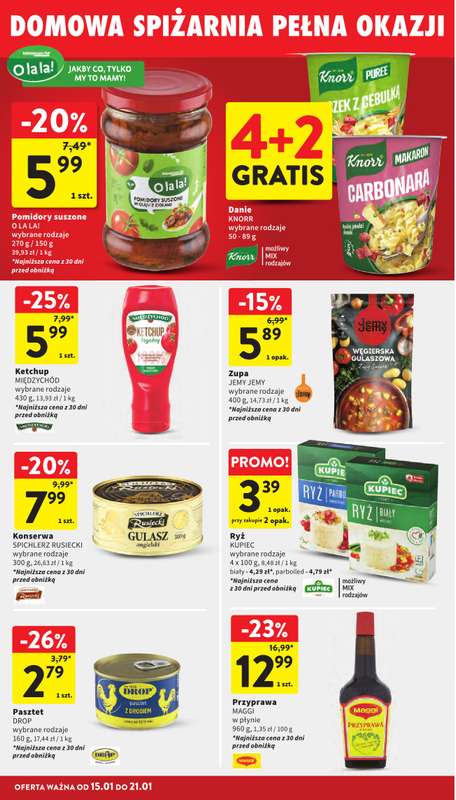 Intermarche - gazetka promocyjna Gazetka od czwartku 15.01 do środy 21.01 - strona 36
