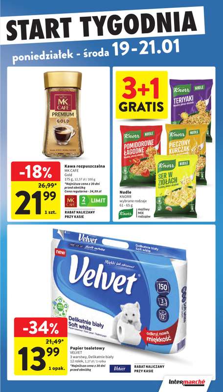 Intermarche - gazetka promocyjna Gazetka od czwartku 15.01 do środy 21.01 - strona 45