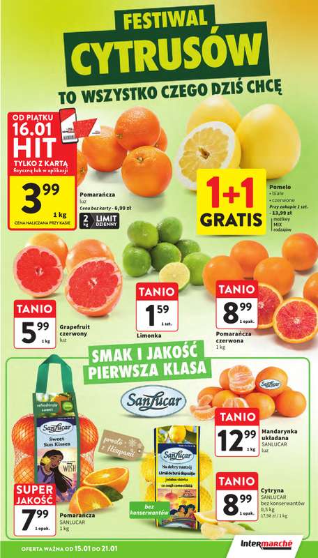 Intermarche - gazetka promocyjna Gazetka od czwartku 15.01 do środy 21.01 - strona 17