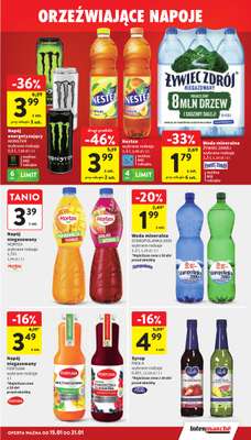 Intermarche - gazetka promocyjna Gazetka od czwartku 15.01 do środy 21.01 - strona 39