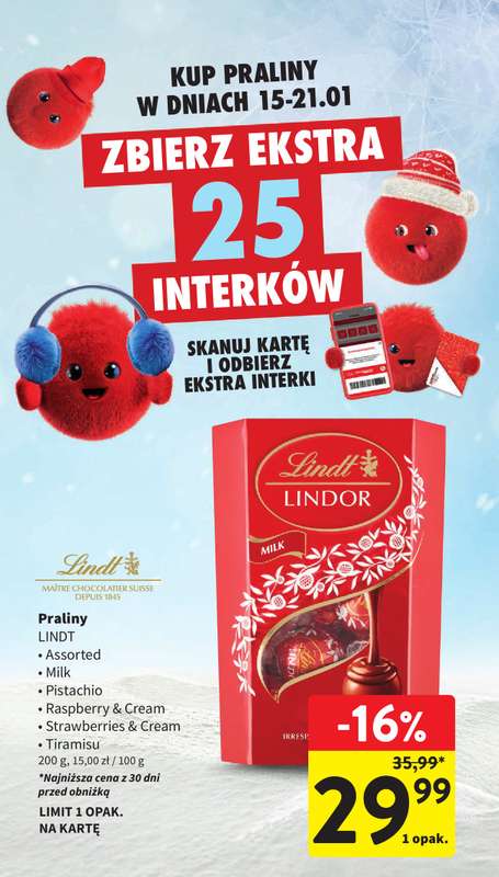 Intermarche - gazetka promocyjna Gazetka od czwartku 15.01 do środy 21.01 - strona 15
