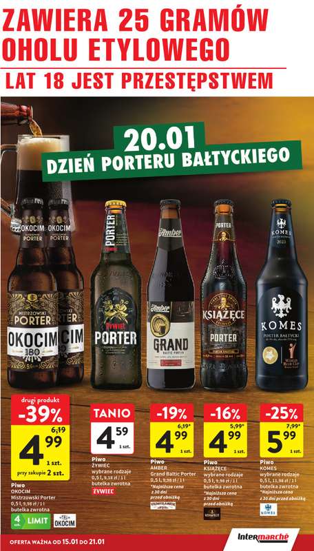 Intermarche - gazetka promocyjna Gazetka od czwartku 15.01 do środy 21.01 - strona 41