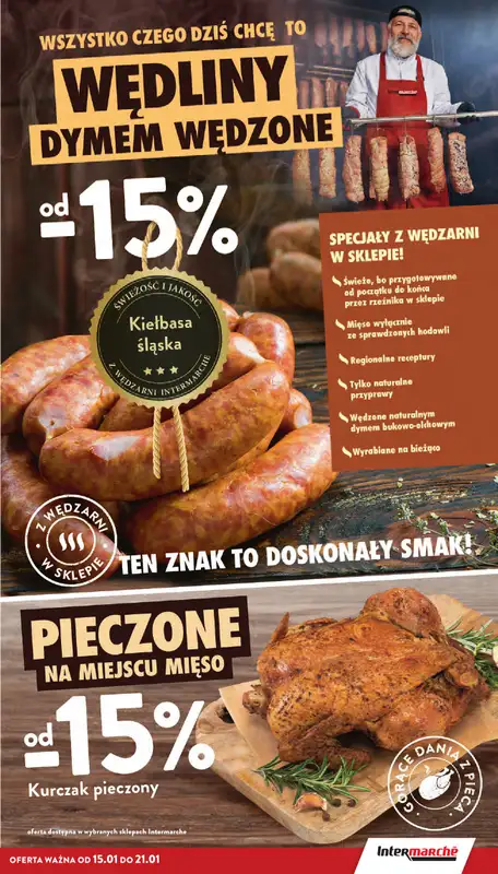 Intermarche - gazetka promocyjna Gazetka od czwartku 15.01 do środy 21.01 - strona 21