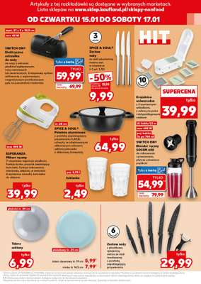 Kaufland - gazetka promocyjna Oferta Kaufland - Non Food od czwartku 15.01 do środy 21.01 - strona 19
