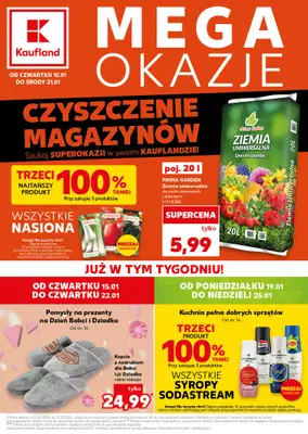 Kaufland - gazetka promocyjna Oferta Kaufland - Non Food od czwartku 15.01 do środy 21.01