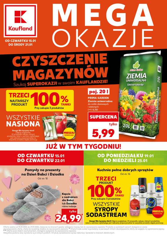 Kaufland - gazetka promocyjna Oferta Kaufland - Non Food od czwartku 15.01 do środy 21.01