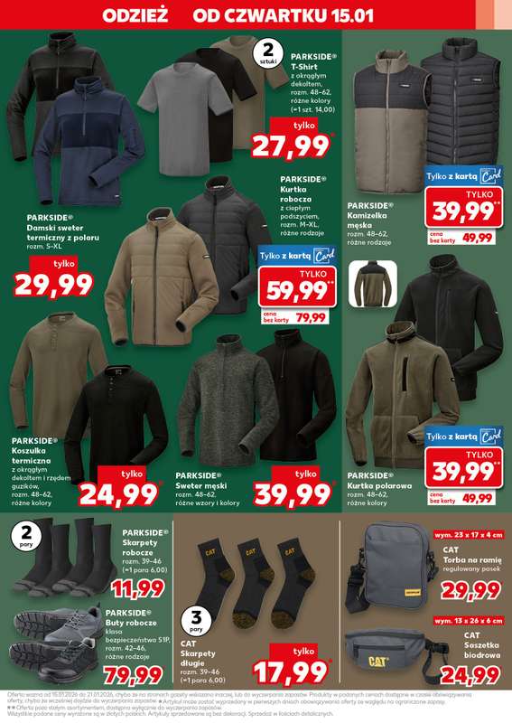 Kaufland - gazetka promocyjna Oferta Kaufland - Non Food od czwartku 15.01 do środy 21.01 - strona 5