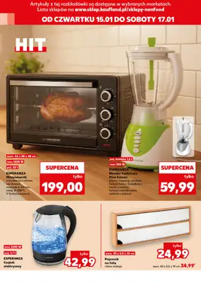 Kaufland - gazetka promocyjna Oferta Kaufland - Non Food od czwartku 15.01 do środy 21.01 - strona 18