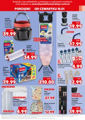 Kaufland - gazetka promocyjna Oferta Kaufland - Non Food od czwartku 15.01 do środy 21.01 - strona 9