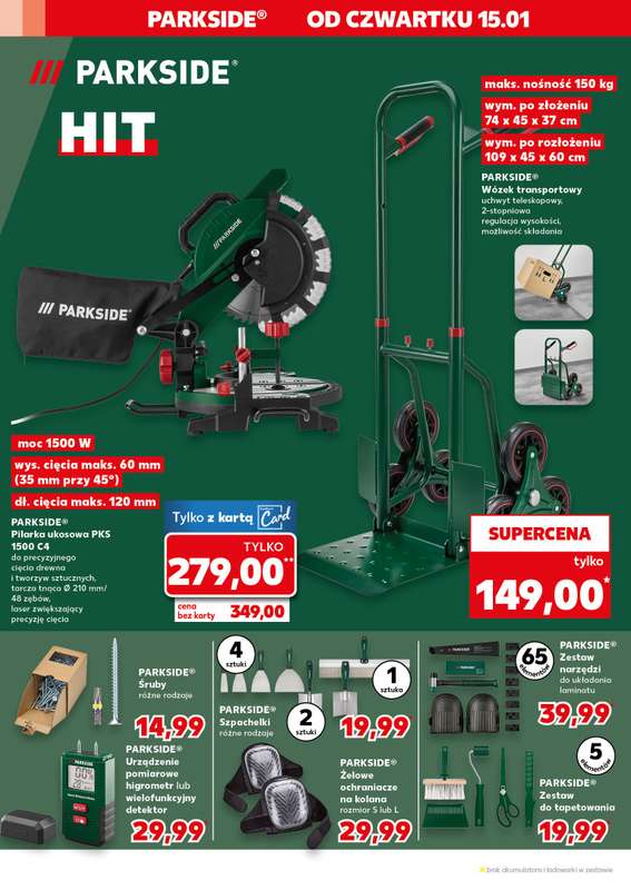 Kaufland - gazetka promocyjna Oferta Kaufland - Non Food od czwartku 15.01 do środy 21.01 - strona 6