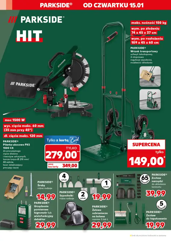 Kaufland - gazetka promocyjna Oferta Kaufland - Non Food od czwartku 15.01 do środy 21.01 - strona 6