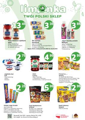 Limonka - gazetka promocyjna Plakaty promocyjne od czwartku 15.01 do niedzieli 25.01 - strona 2