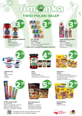 Limonka - gazetka promocyjna Plakaty promocyjne od czwartku 15.01 do niedzieli 25.01 - strona 2